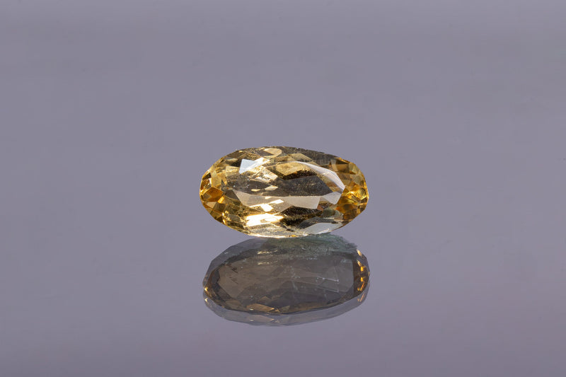 citrine 5.11 carat front image