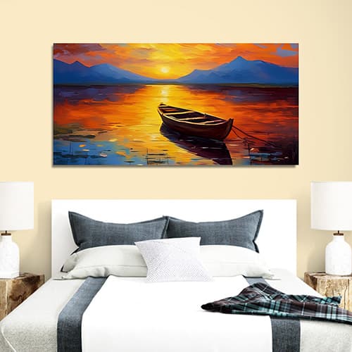 Beautiful nature landscape canvas wall painting (WP_0215N)