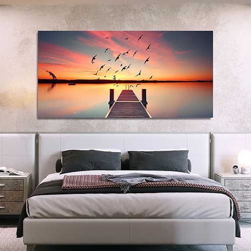 Epic Graffiti Missing Duck in a High Gloss Acrylic Canvas Wall Painting (WP_0224N)