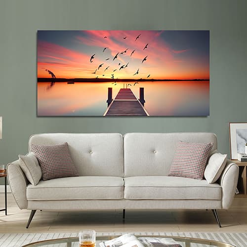 Epic Graffiti Missing Duck in a High Gloss Acrylic Canvas Wall Painting (WP_0224N)