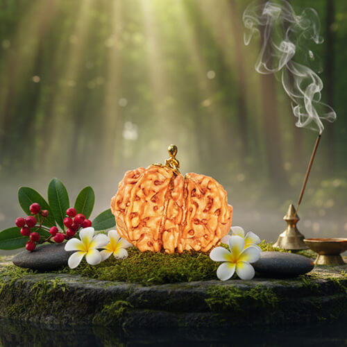 Terah Mukhi- Thirteen Faced Rudraksha - Lab Certified