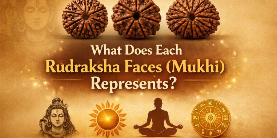 What Does Each Rudraksha mukhi Represents