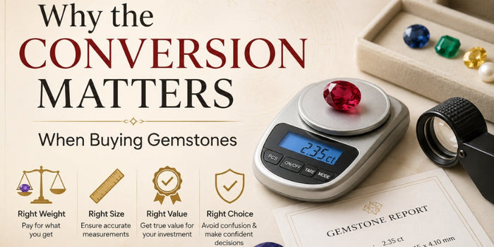 Why the Conversion Matters When Buying Gemstones