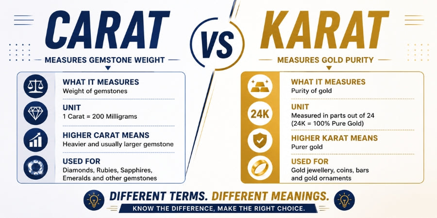 Carat vs Karat: What's the Difference?