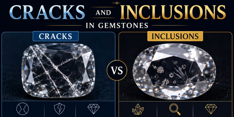 cracks vs inclusions