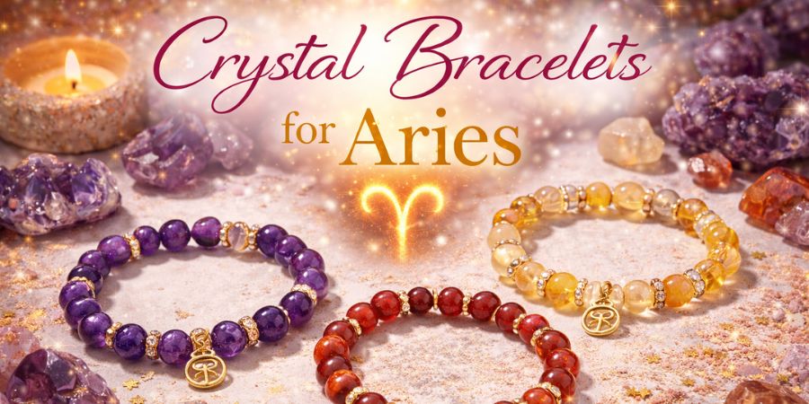 crystal bracelets for aries