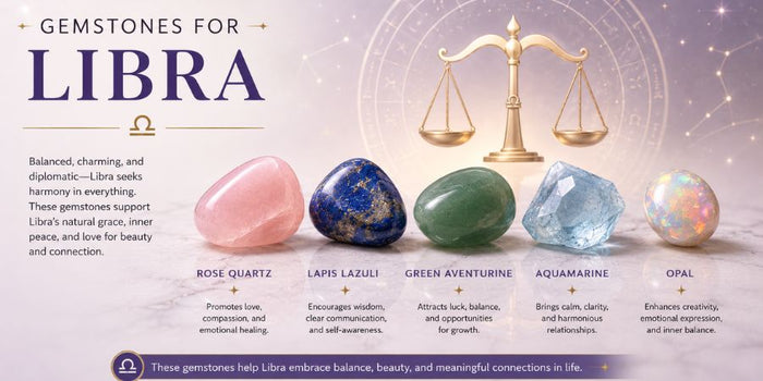 Gemstones for Libra: Birthstones, & Lucky Stones
