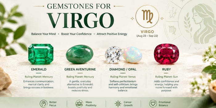 Gemstones for Virgo: Best Stones to Wear And Why?