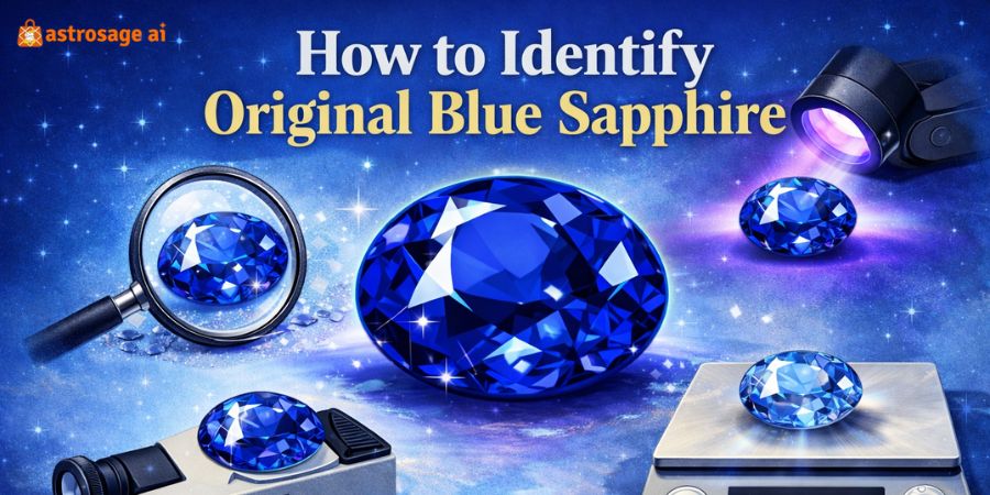how to identify fake blue sapphire