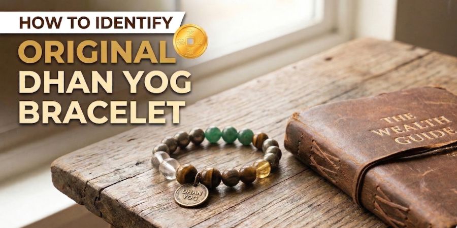 how to identify original dhan yog bracelet