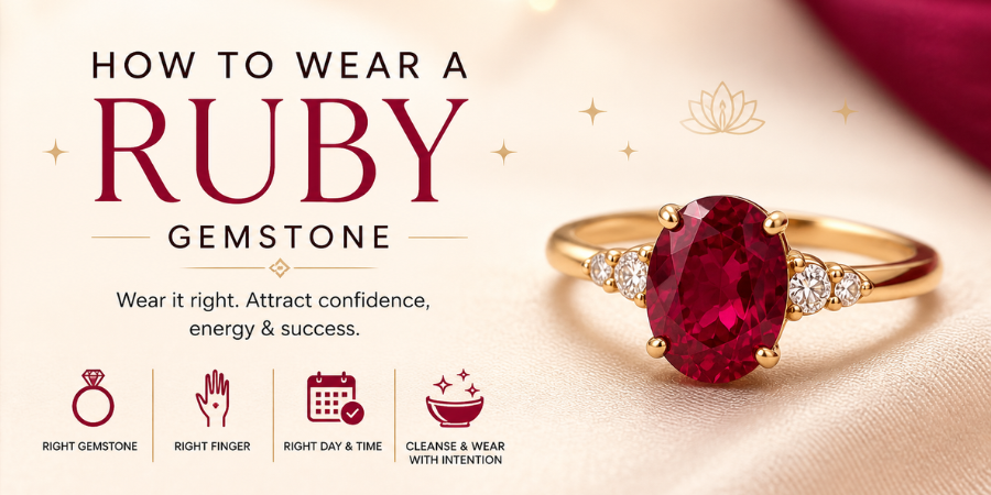 how to wear a ruby gemstone