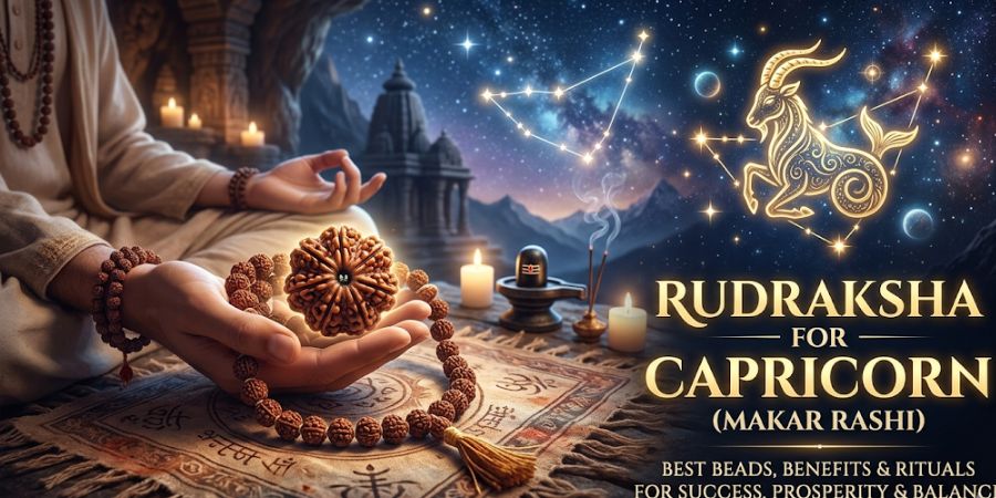 rudraksha for capricorn makar rashi