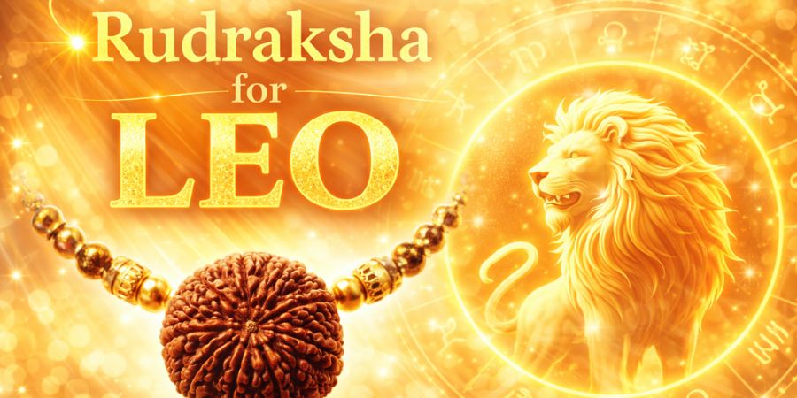 rudraksha for leo zodiac