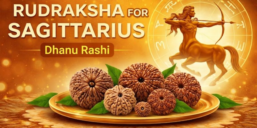 rudraksha for sagittarius zodiac
