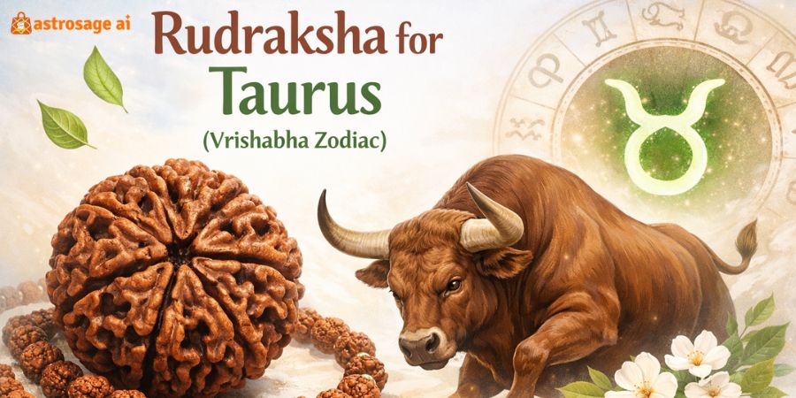 rudraksha for taurus zodiac