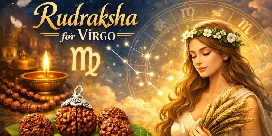 rudraksha for virgo zodiac