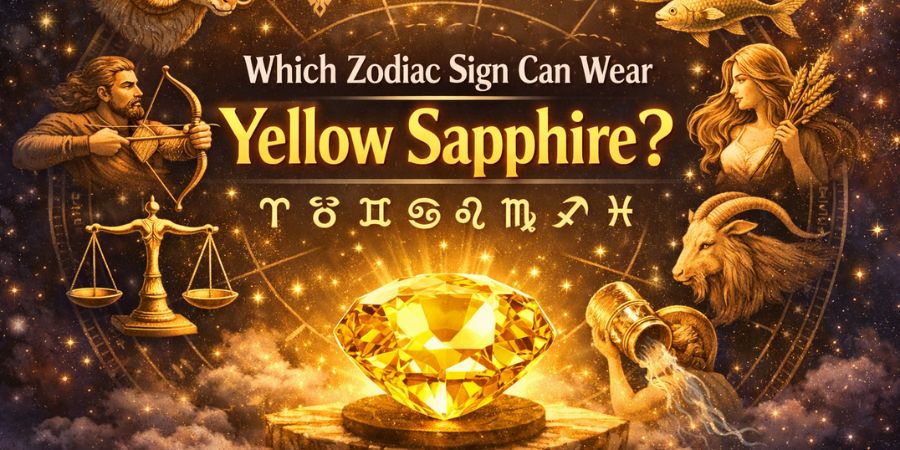 which zodiac can wear yellow sapphire