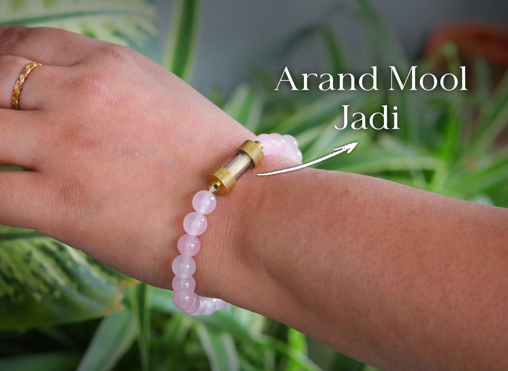 Rose Quartz Jadi Bracelet