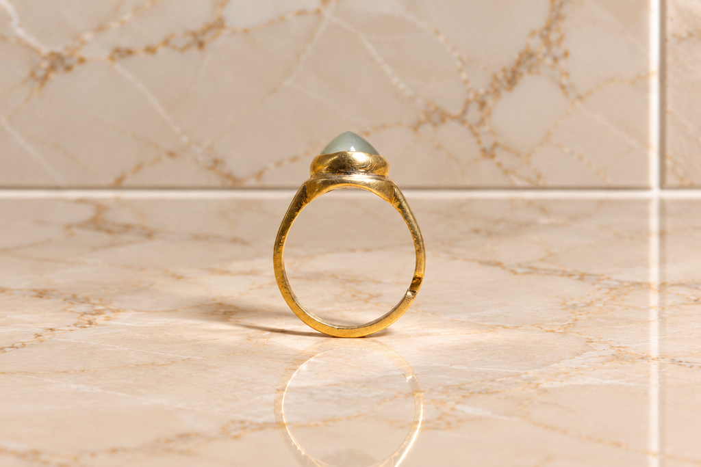 Natural Cat’s Eye Panchdhatu Ring (6-7 Ratti)