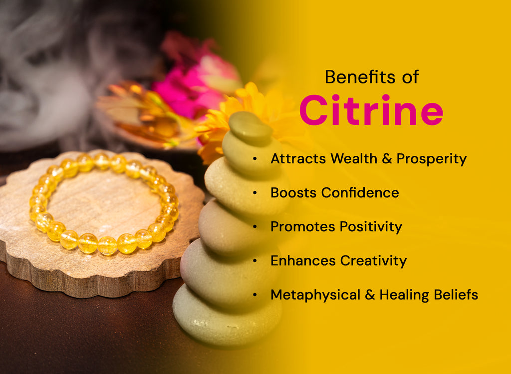 Natural Citrine (Sunela) Bracelet