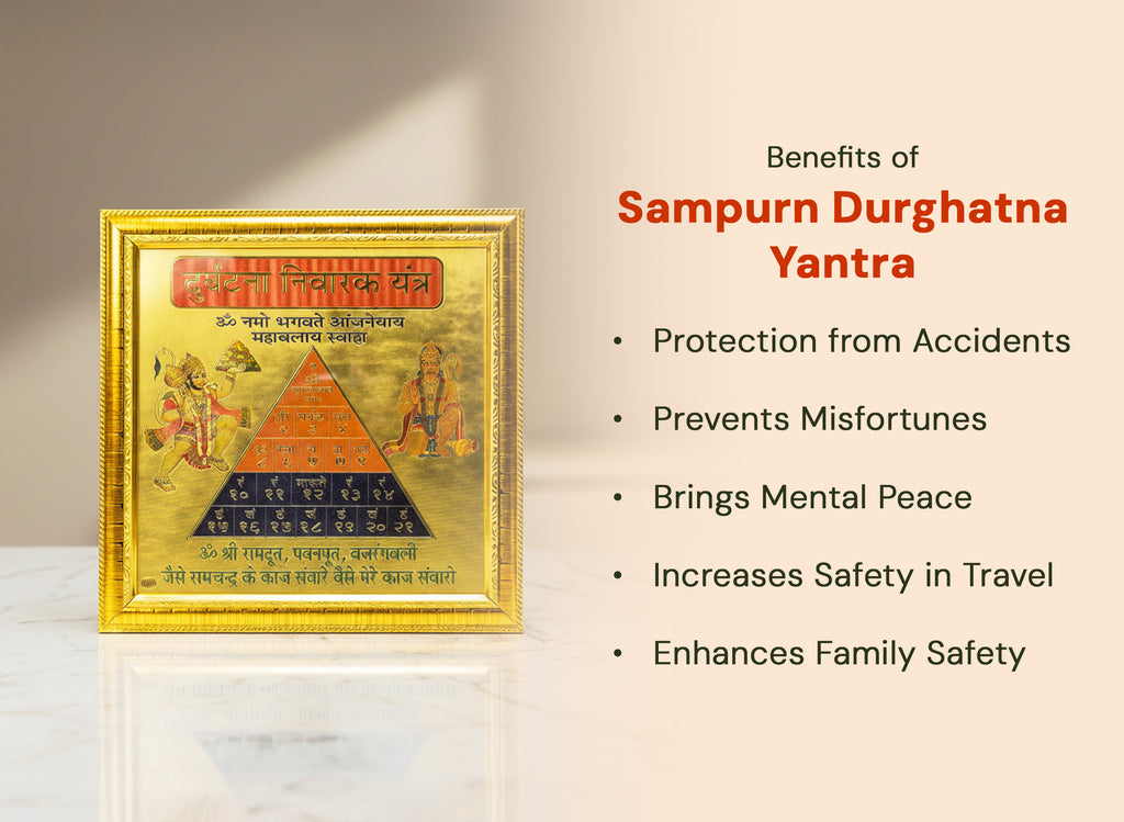 Hanuman Yantra - Durghatna Nashak Yantra