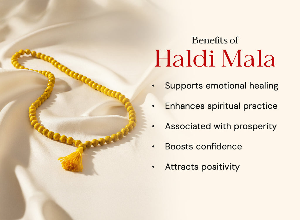 Haldi Mala (Turmeric Mala)