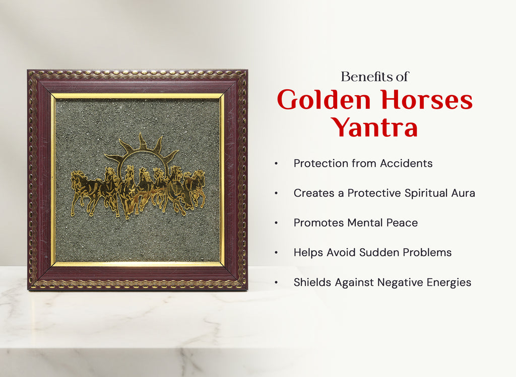 Golden Horses Yantra