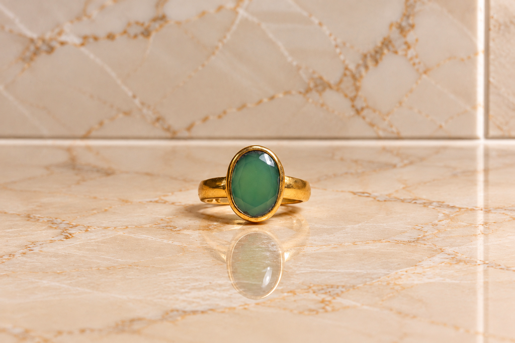 Natural Onyx Panchdhatu Ring (6-7 Ratti)