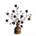 Rudraksha Tree (27 Beads, Natural, Kaudi, Gomati Chakra)
