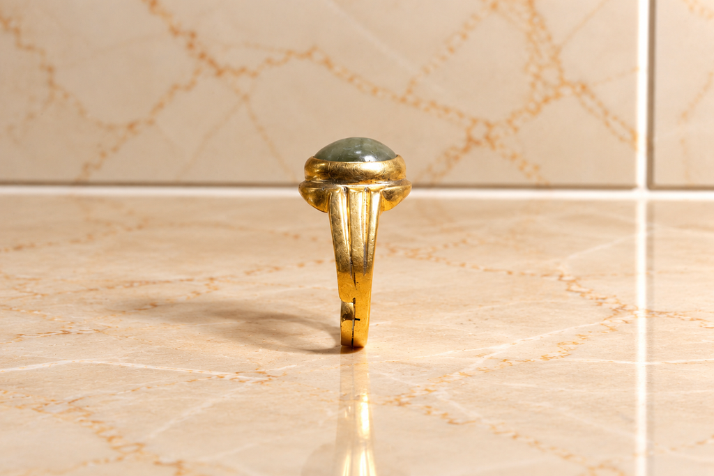 Natural Cat’s Eye Panchdhatu Ring (6-7 Ratti)