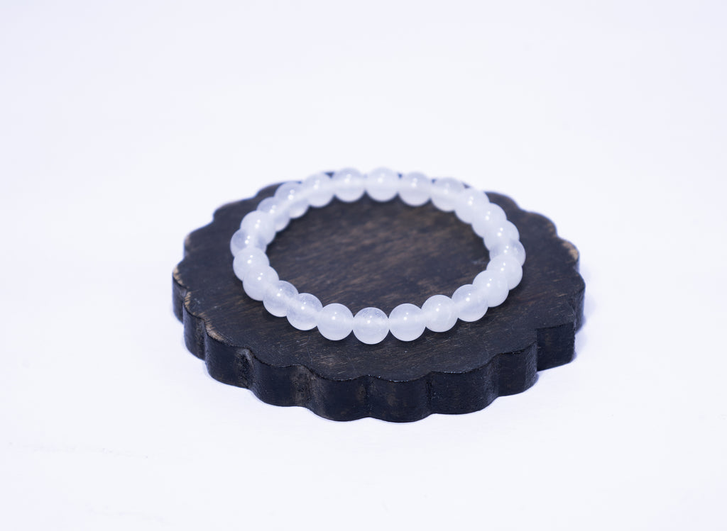 White Agate (Hakik) Bracelet