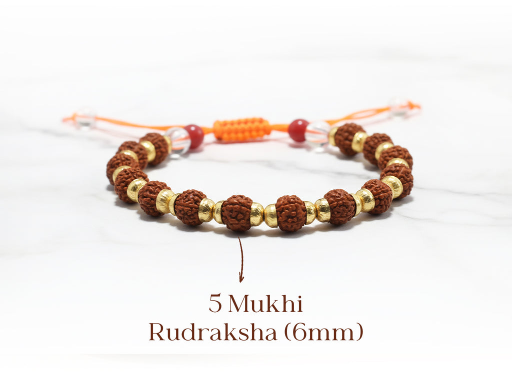 Rudraksha Bracelet (6 mm)