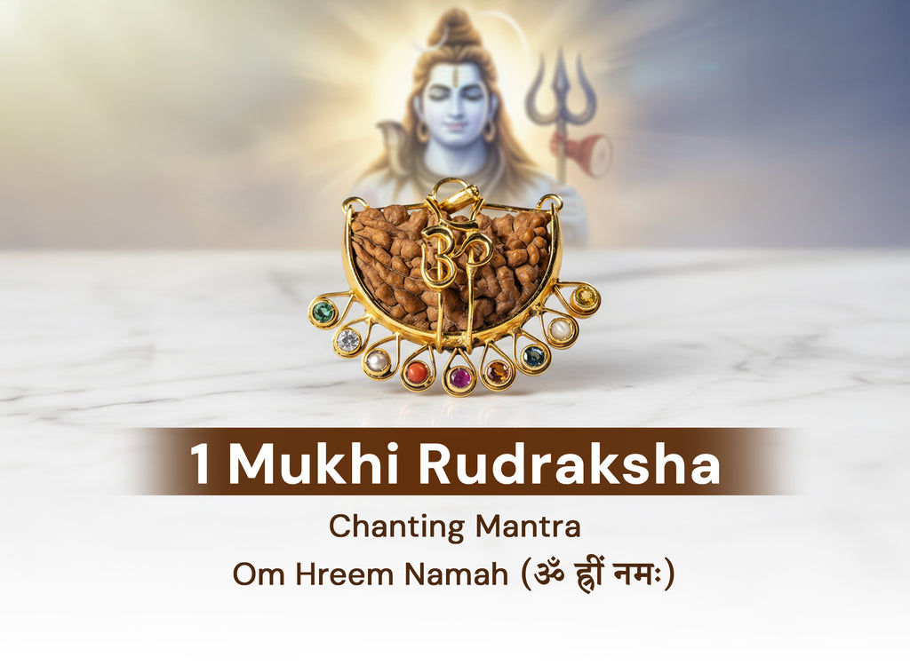 1 Mukhi (Navratan) Rudraksha