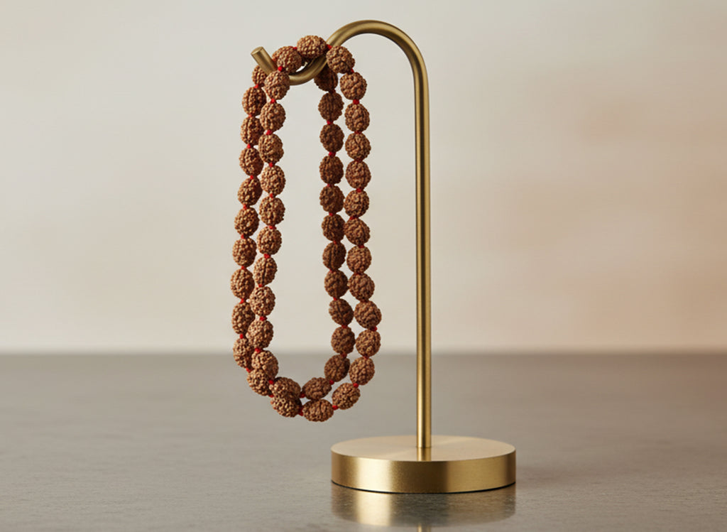 2 Mukhi Rudraksha Mala (108 Beads)