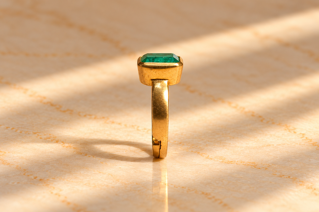 Emerald (Panna) Ring (6 to 7 Ratti)
