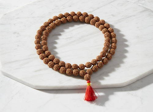Char Mukhi Rudraksh Mala Beads (54 Beads)