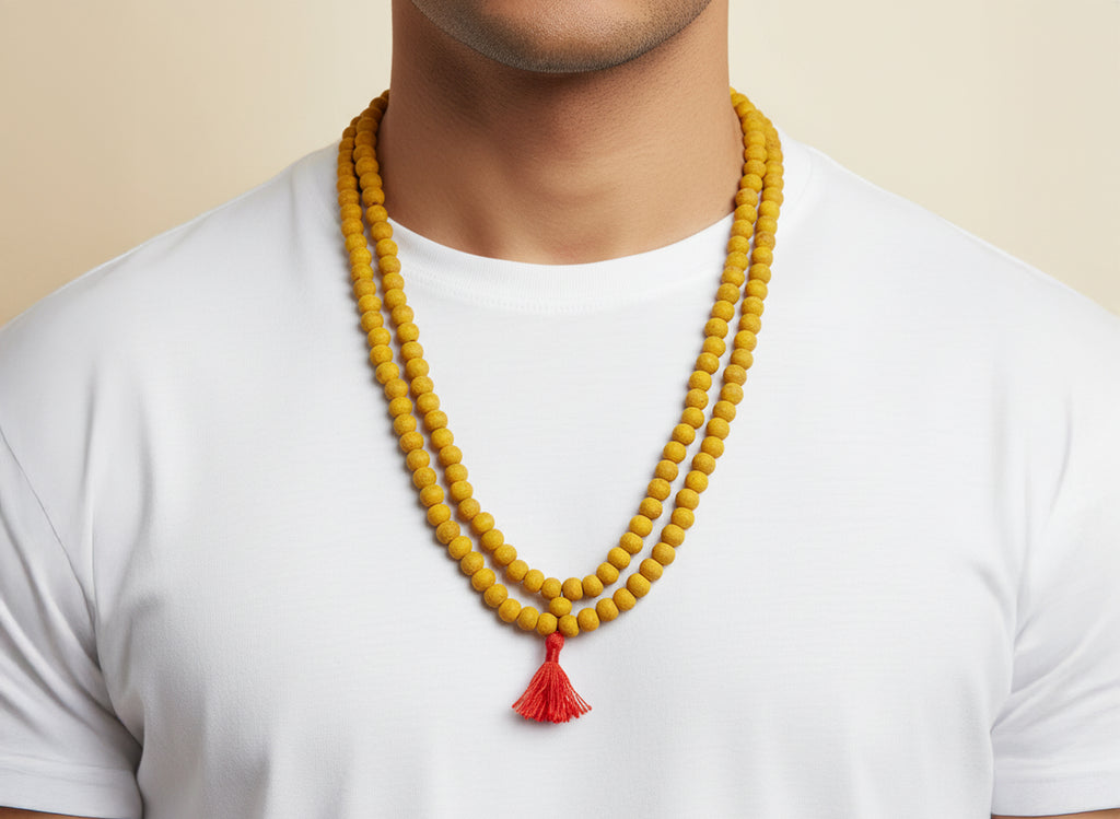 Haldi Mala - Haridhra Mala - Turmeric Mala
