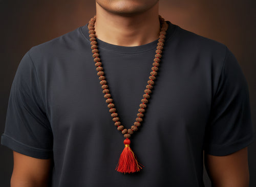 Dus Mukhi Rudraksha Mala (108 Beads)