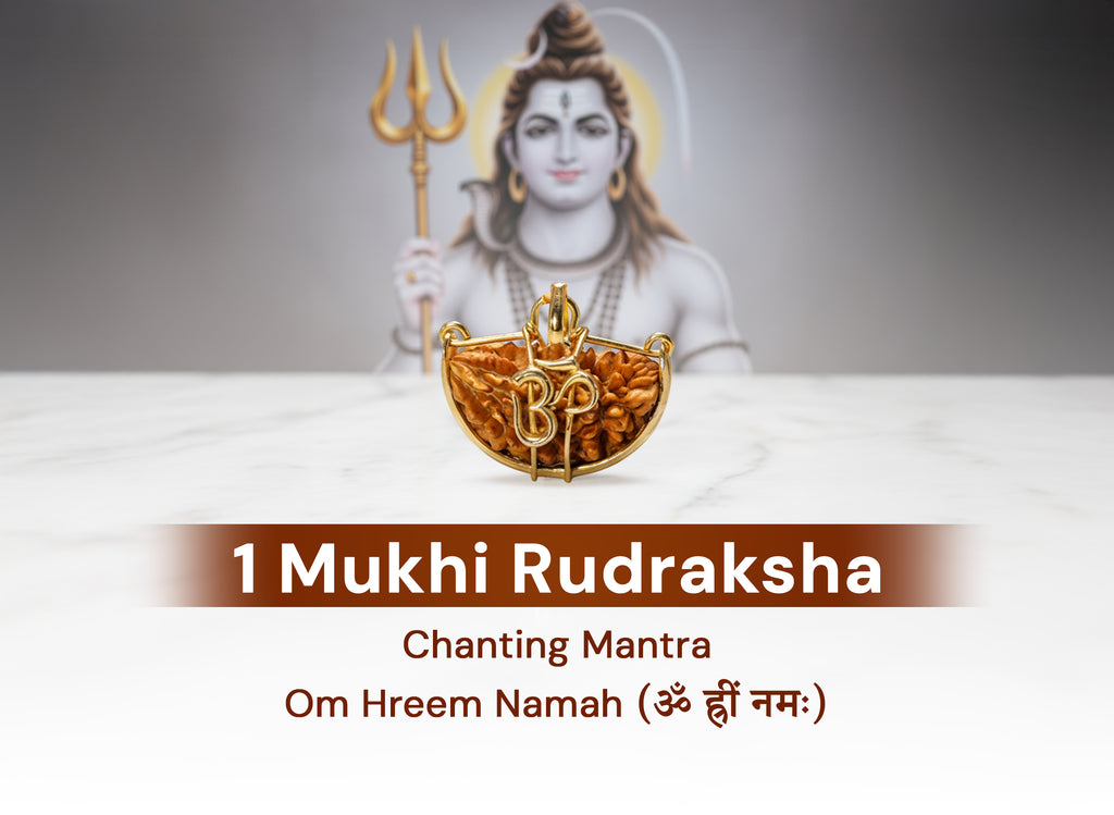 1 Mukhi (OM) Rudraksha