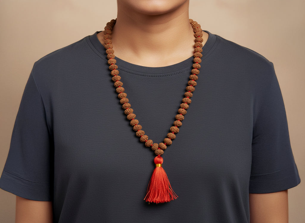 Dus Mukhi Rudraksha Mala (108 Beads)
