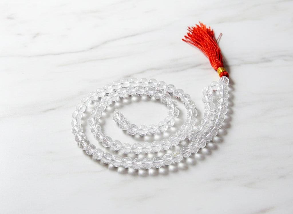 Sphatik Mala - 108 beads