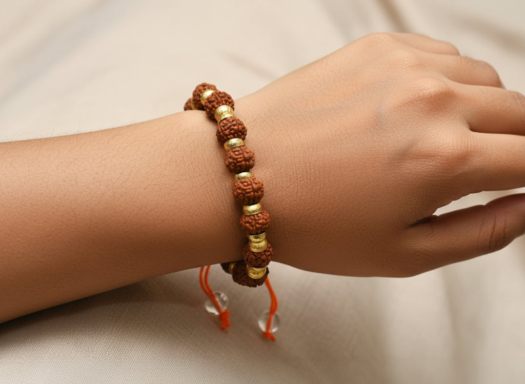 Rudraksha Bracelet (6 mm)