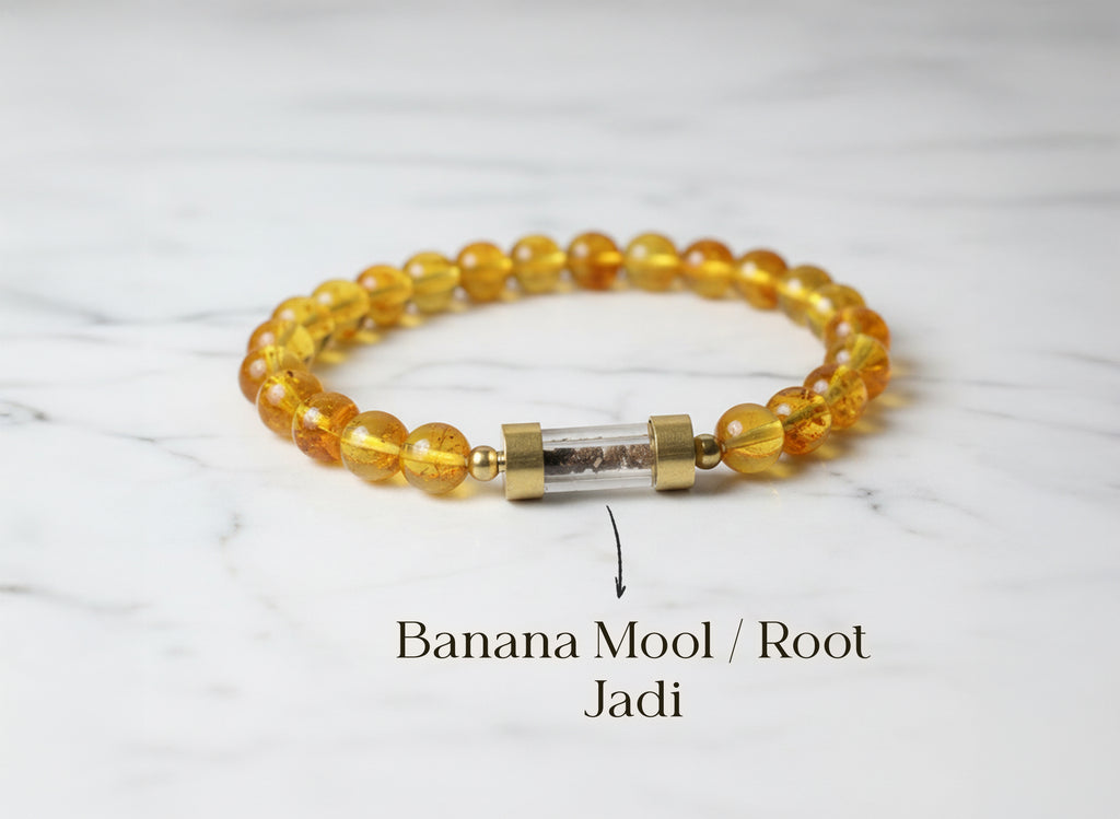 Natural Citrine Jadi Bracelet