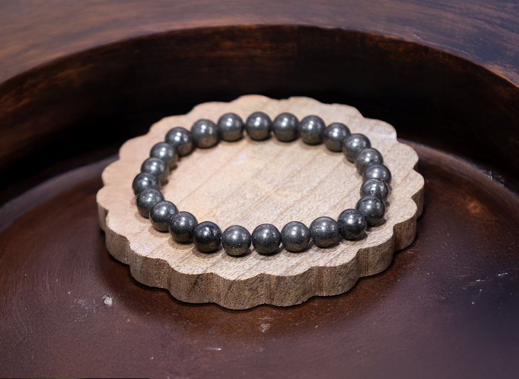Raw Pyrite Bracelet