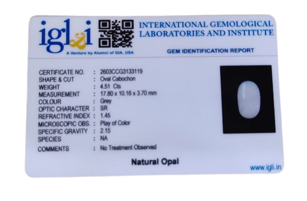 Opal - 4.51 Carat