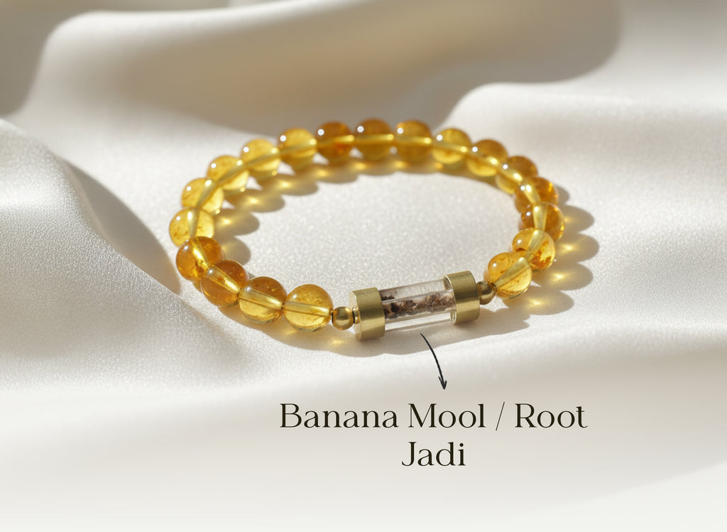 Natural Citrine Jadi Bracelet