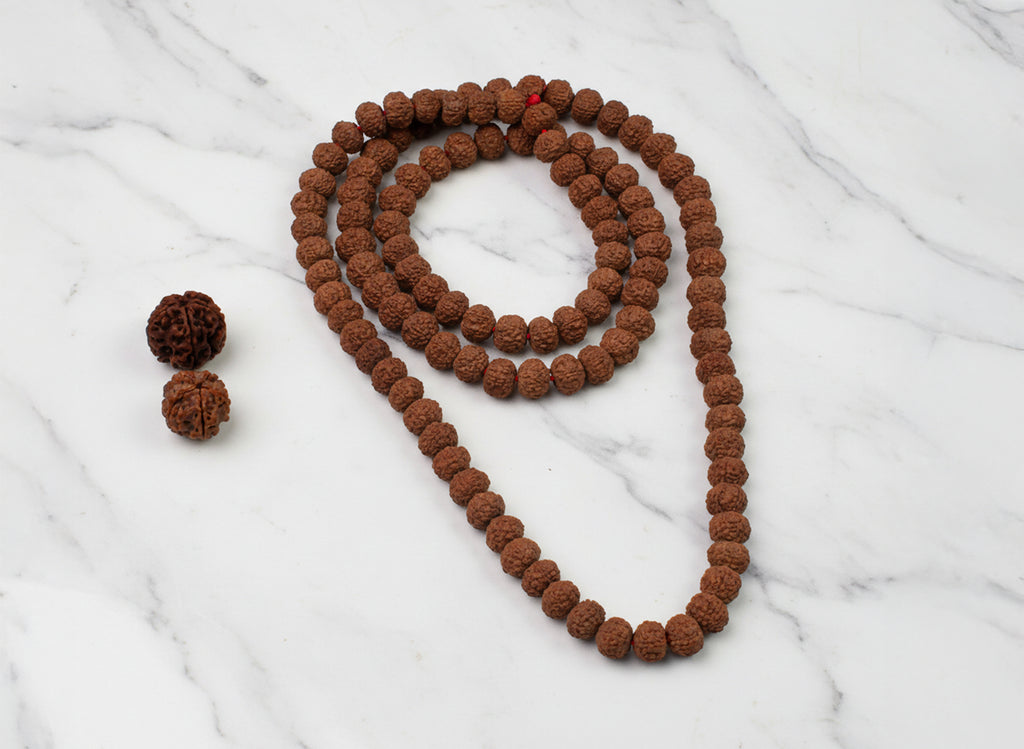 7 Mukhi Rudraksha Mala (108 Beads)