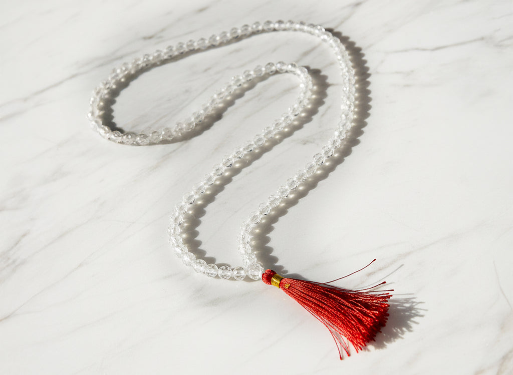 Sphatik Mala - 108 beads