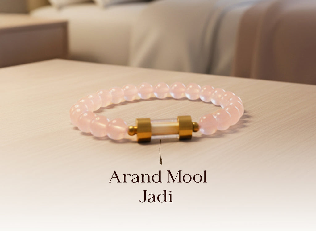 Rose Quartz Jadi Bracelet