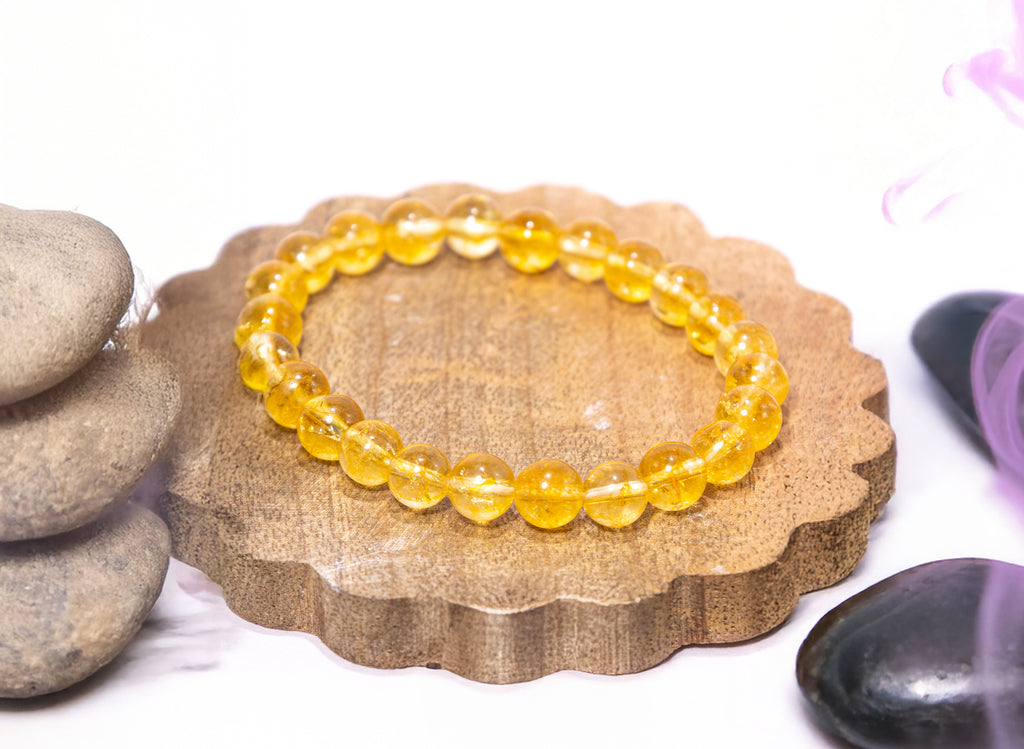 Natural Citrine (Sunela) Bracelet
